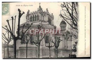 Old Postcard Apse of the Church of Ars