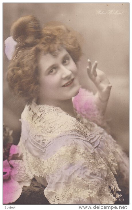 RP: [Tinted] , Reta Walter #3 , 1900-10s