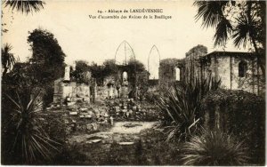 CPA Landevennec - Abbaye de Landevennec - Vue d'Ensemble des Ruines (1033193)