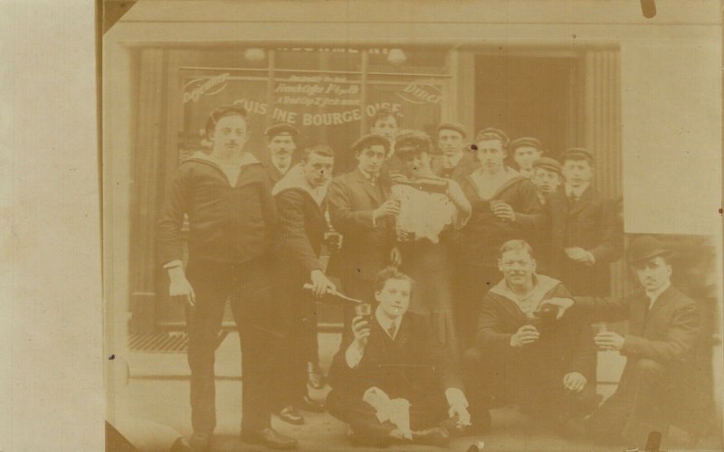 France Student Club 1910 RPPC 05.16