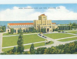 Unused Linen WATER PURIFICATION PLANT Milwaukee Wisconsin WI HM9401@