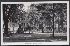 London Postcard - Bloomsbury Square, Holborn, Camden   RT2456