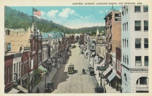 HOT SPRINGS, Arkansas, 1910s ; Central Avenue , North