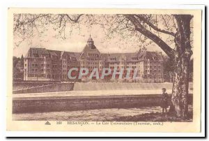 Besancon Old Postcard The university cites (Tournier architect)