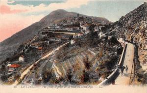 LA TURBIE FRANCE VUE GENERALE PRISE de la ROUTE du MONT-AGEL LEVY FILS POSTCARD