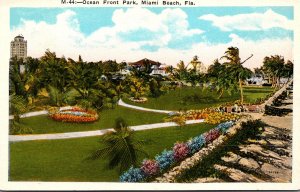 Florida Miami Beach Ocean Front Park 1933