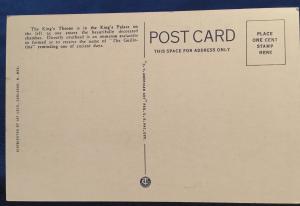 Linen Postcard Unused Carlsbad Caverns NM LB