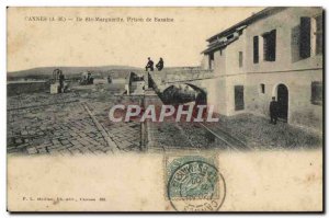 Postcard Old Cannes Ile Ste Marguerite Jail Bazaine