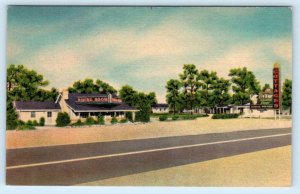 NASHVILLE, Tennessee TN ~ Roadside SQUIRREL LODGE MOTOR COURT c1940s  Postcard