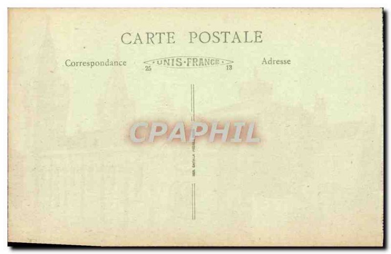 Old Postcard L & # 39Ardeche General view and Mount Chaix