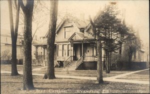 Evanston Illinois IIL Rest Cottage c1910 Real Photo Vintage Postcard