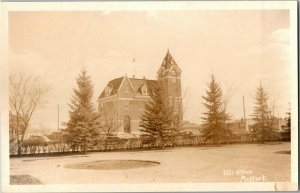RPPC Post Office Melfort Saskatchewan Vintage Postcard E25