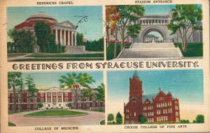 USA - Greetings from Syracuse University 01.73