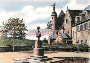 Modern Postcard Mont Sainte Odile (Alsace) and Facade Terrace Eastern Convent