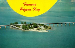 Florida Keys Aerial View Pigeon Key On The Overseas Highway