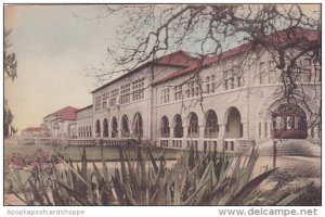 Front View Stanford University Palo Alto California Handcolored Albertype