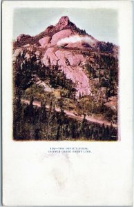 Cripple Creek Short Line - The Devil's Slide Colorado postcard