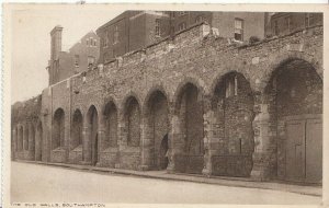 Hampshire Postcard - The Old Walls - Southampton   ZZ571