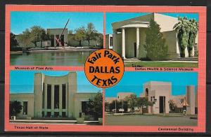 Texas, Dallas - Fair Park - Multi-View - [TX-006]
