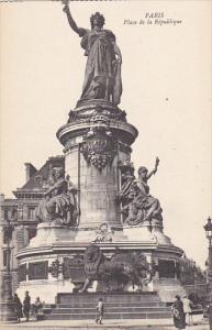France Paris Place de la Republique