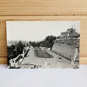 Belgrade Fortress Serbia RPPC Antique Postcard c1930s 3.5 x 5.5