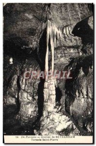 Old Postcard Betharram Caves Saint Pierre Twist