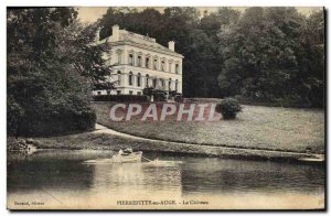 Postcard Old Chateau Pierrefitte in Auge