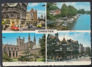 Cheshire Postcard - Views of Chester    RR5403