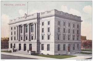 LINCOLN, Nebraska, 1900-1910's; Post Office