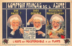 L'Azote est Indispensable a La Plante Advertising Unused 