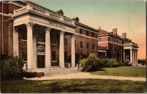 Wecota & Wenona Halls State College Brookings SD c1955 Hand Colored Postcard E80