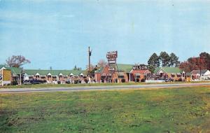 WILSON, NC  North Carolina        WILSON MOTEL       Roadside 1956 Postcard