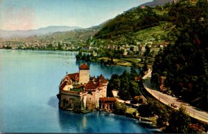 Switzerland Lac Leman Chateau de Chillon 1982