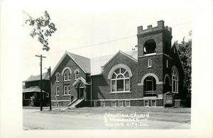 IA, Mason City, Iowa, Christian Church, RPPC