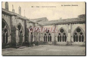 Old Postcard Toul Cloitre de la Cathedrale