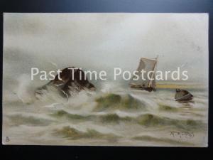 c1903 Tucks - MARINE Post Card Series 2548 - M.Morris - Undivided Back