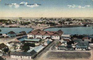 colombia, CARTAGENA, Panoramic View (1910s) Postcard