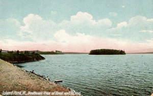 VT - Island Pond. Southeast View of Pond and Island