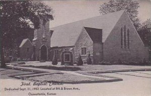 Kansas Osawatomie First Baptist Church