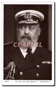 Old Postcard The late King Edward VII