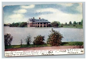 Vintage 1906 Postcard Refectory on the Lake in Humboldt Park Chicago Illinois
