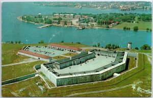 VINTAGE POSTCARD FORT HENRY AND ROYAL MILITARY COLLEGE OF CANDA KINGSTON MINT!