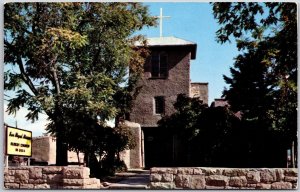 1954 Oldest Church Santa Fe New Mexico San Miguel De Santa Fe Posted Postcard