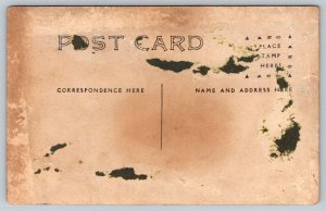 RPPC Young School Children Smiling With Teacher   Postcard