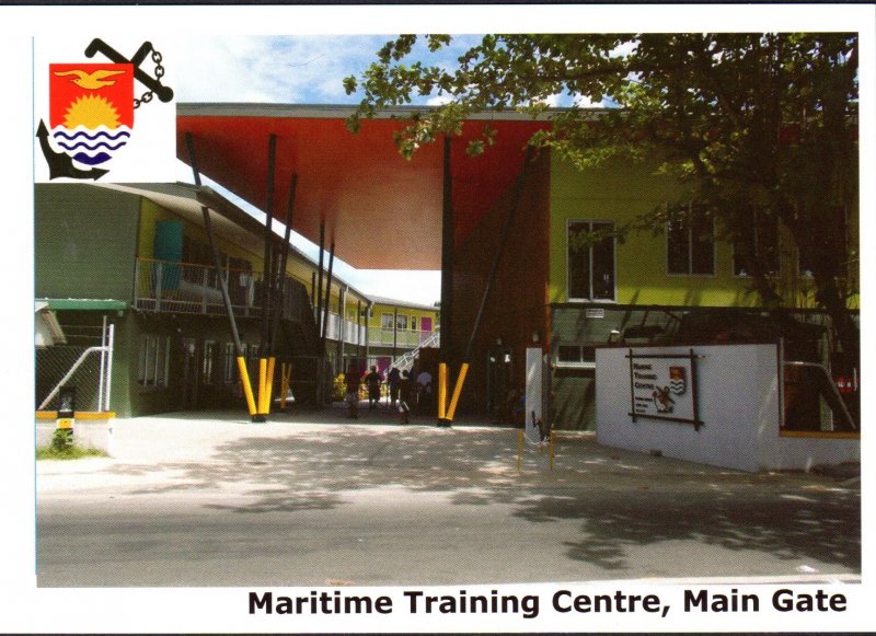 Kiribati Marine Training Centre  -  ENTRANCE TO THE CENTRE