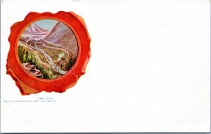 Postcard CO The Loop Pike's Peak Region - UB Art Souvenir Syndicate