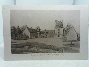 New Vintage Postcard Manoir du Chatellier-Vieux-Viel France