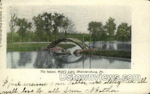 The Island, Wolf's Lake - Chambersburg, Pennsylvania PA  