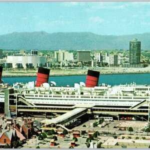 c1960s Long Beach, CA Queen Mary Ocean Liner Steamship Novelty 9 Los Angeles 8P