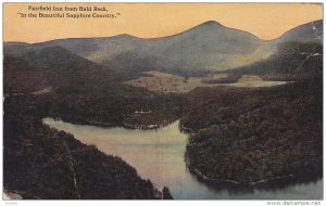 Fairfield Inn from Bald Rock, In the Beautiful Sapphirer Country, North Car...